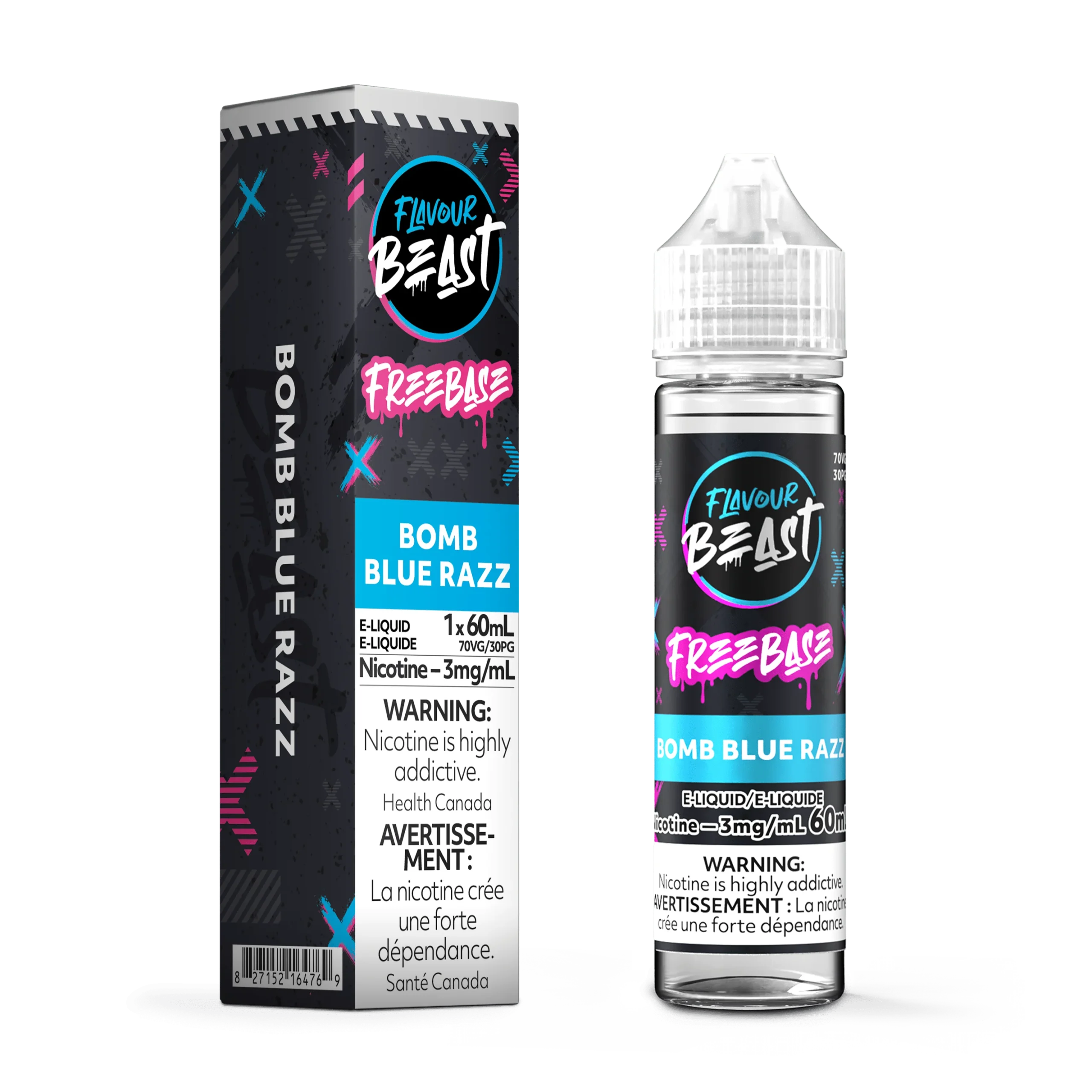 Bomb Blue Razz E-Liquid
