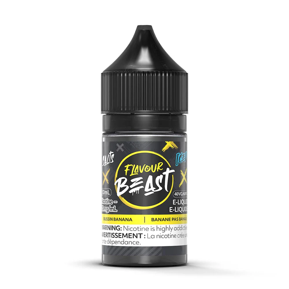 Bussin Banana Iced Nic Salt E-Liquid