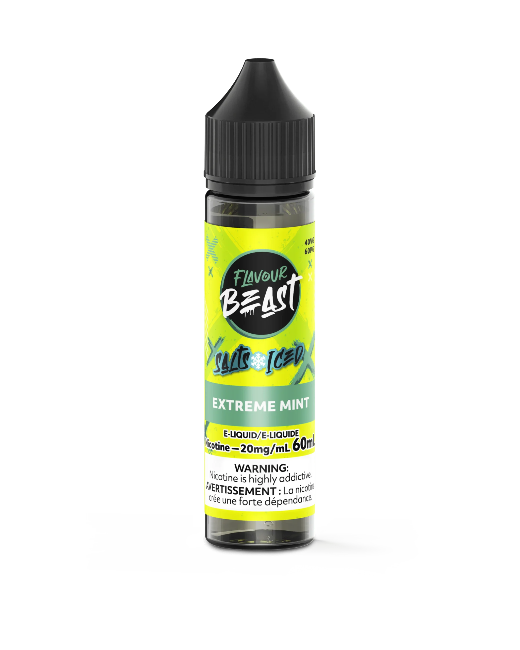 Extreme Mint Nic Salt E-Liquid 60ml