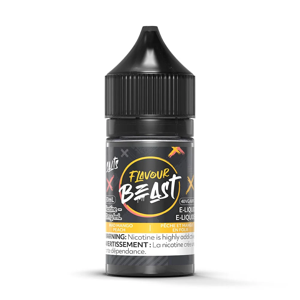Mad Mango Peach Nic Salt E-Liquid