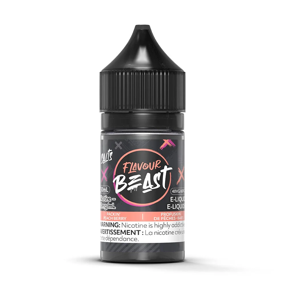Packin’ Peach Berry Nic Salt E-Liquid